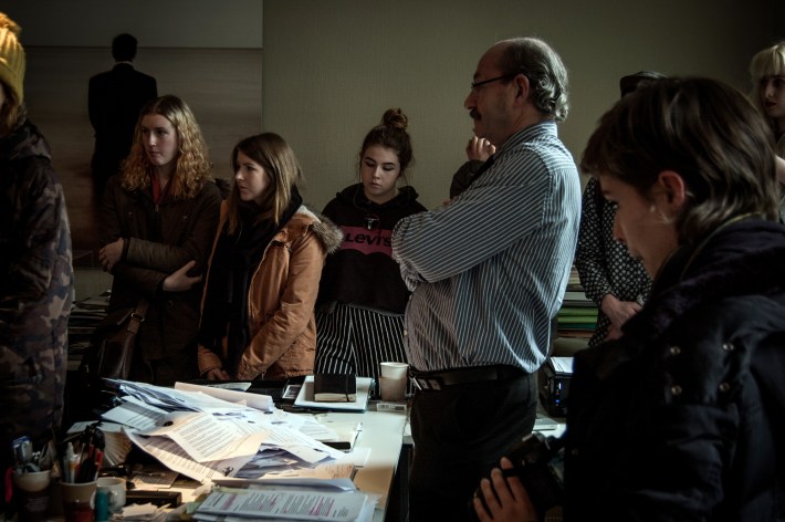 NCAD students protest in McGonigle's office over education cuts